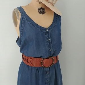 Soft denim dress